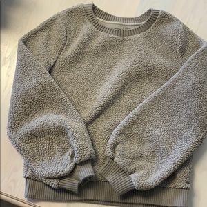 A&F Sherpa Sweatshirt